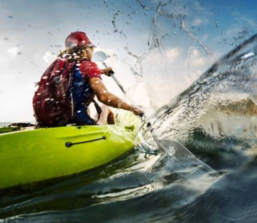 Sit-on-Top Kayak - lovely river adventure